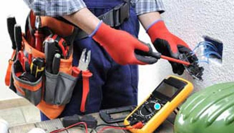 Electrical repair work